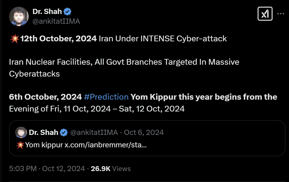 Screenshot of the original post