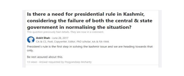 Screenshot of the original post