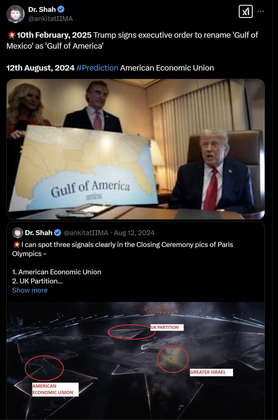 Screenshot of the original post