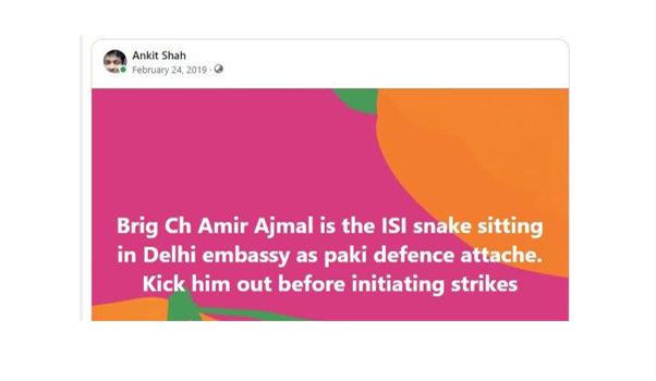 Screenshot of the original post