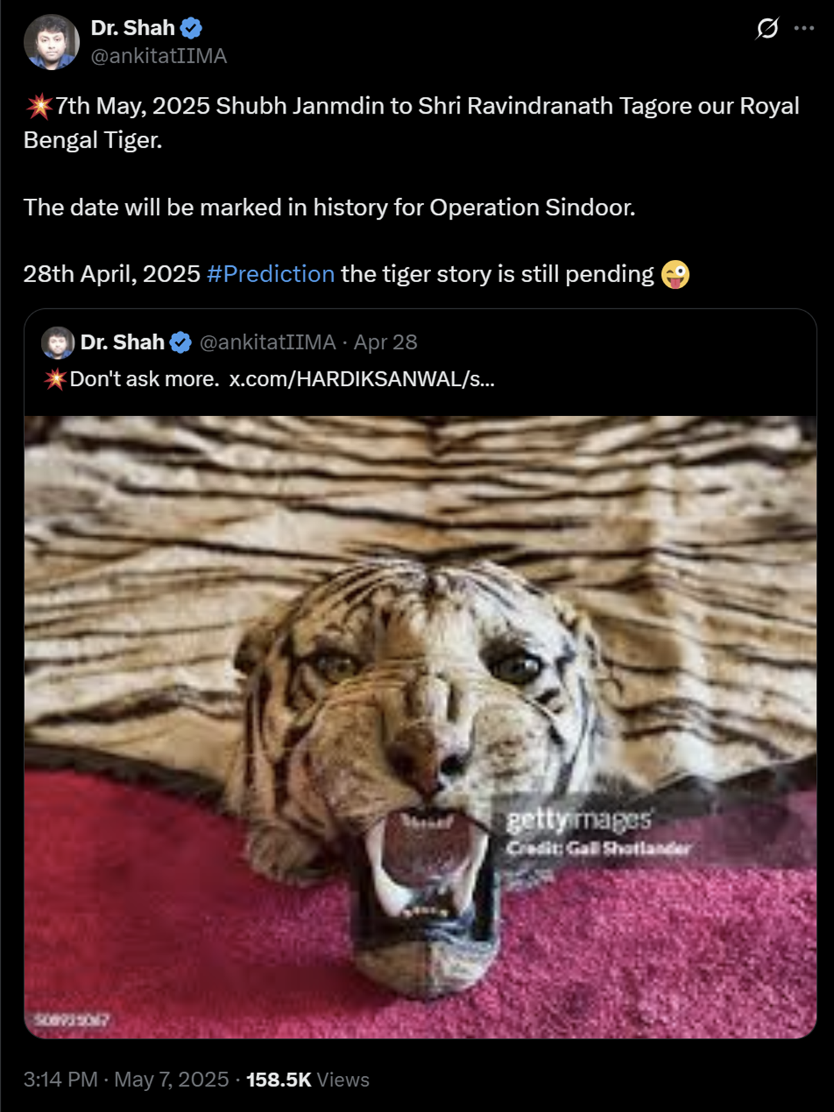 Screenshot of the original post