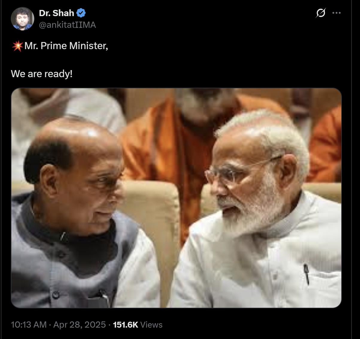 Screenshot of the original post